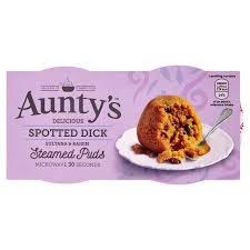 Aunty's Spotted Dick Pudding 2 x 95g