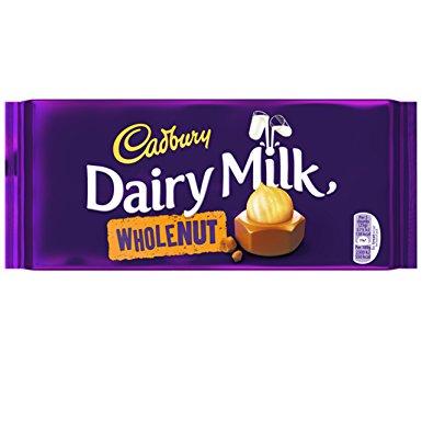 Cadbury Whole Nut 200g