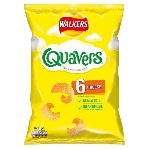 Quavers 6 pack x 16g
