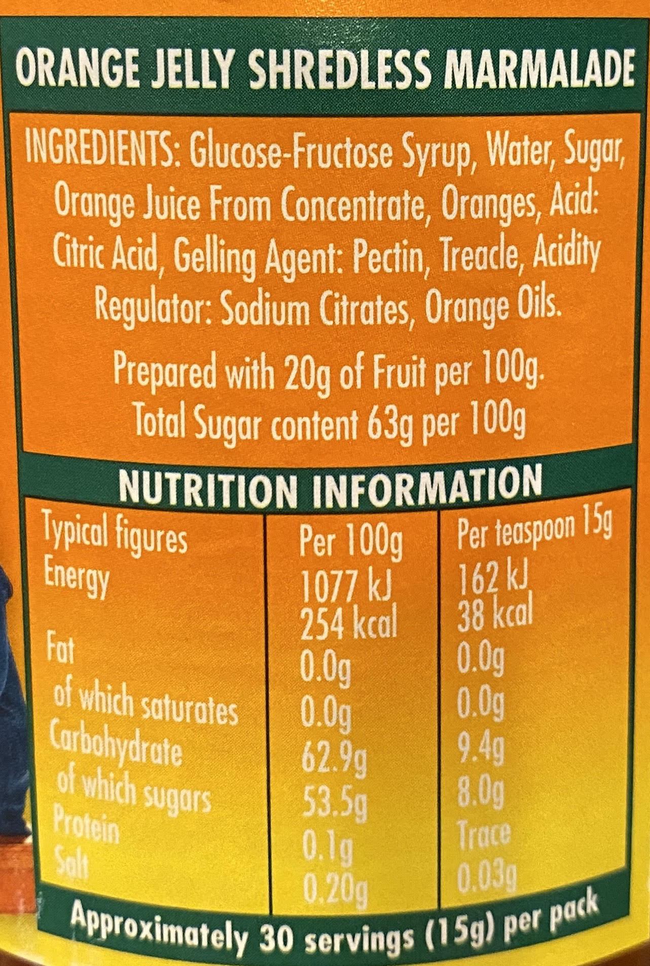 Robertsons Golden Shredless Marmalade 454g